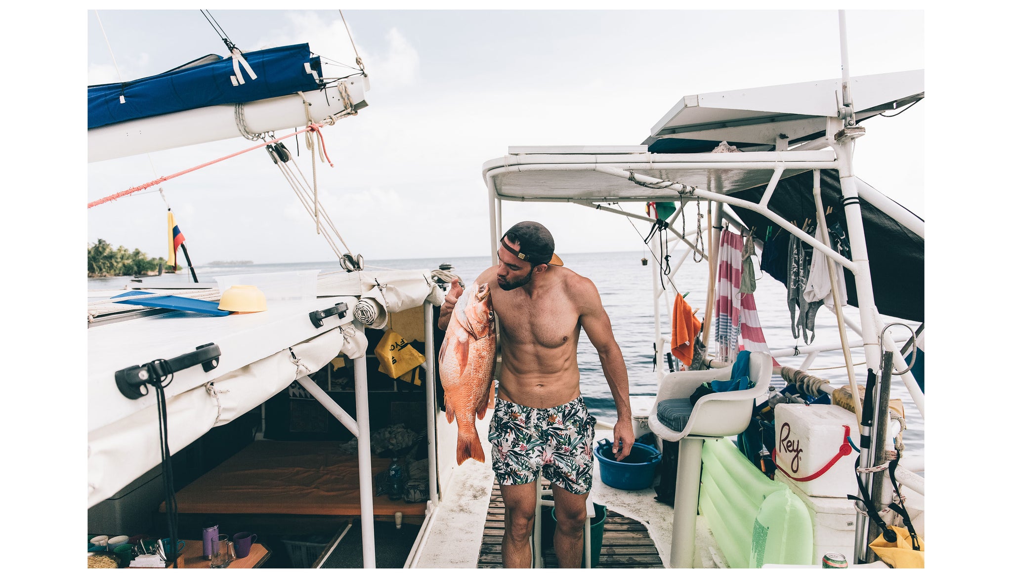 Michael Libis pescando en Colombia: serie de viajes Bather's Excellent Adventures