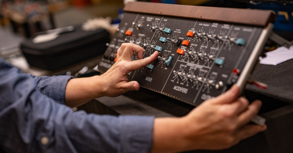 Moog Minimoog Model D Synth at Factory