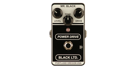 Mr. Black Black LTD Power Drive Overdrive Effect Pedal