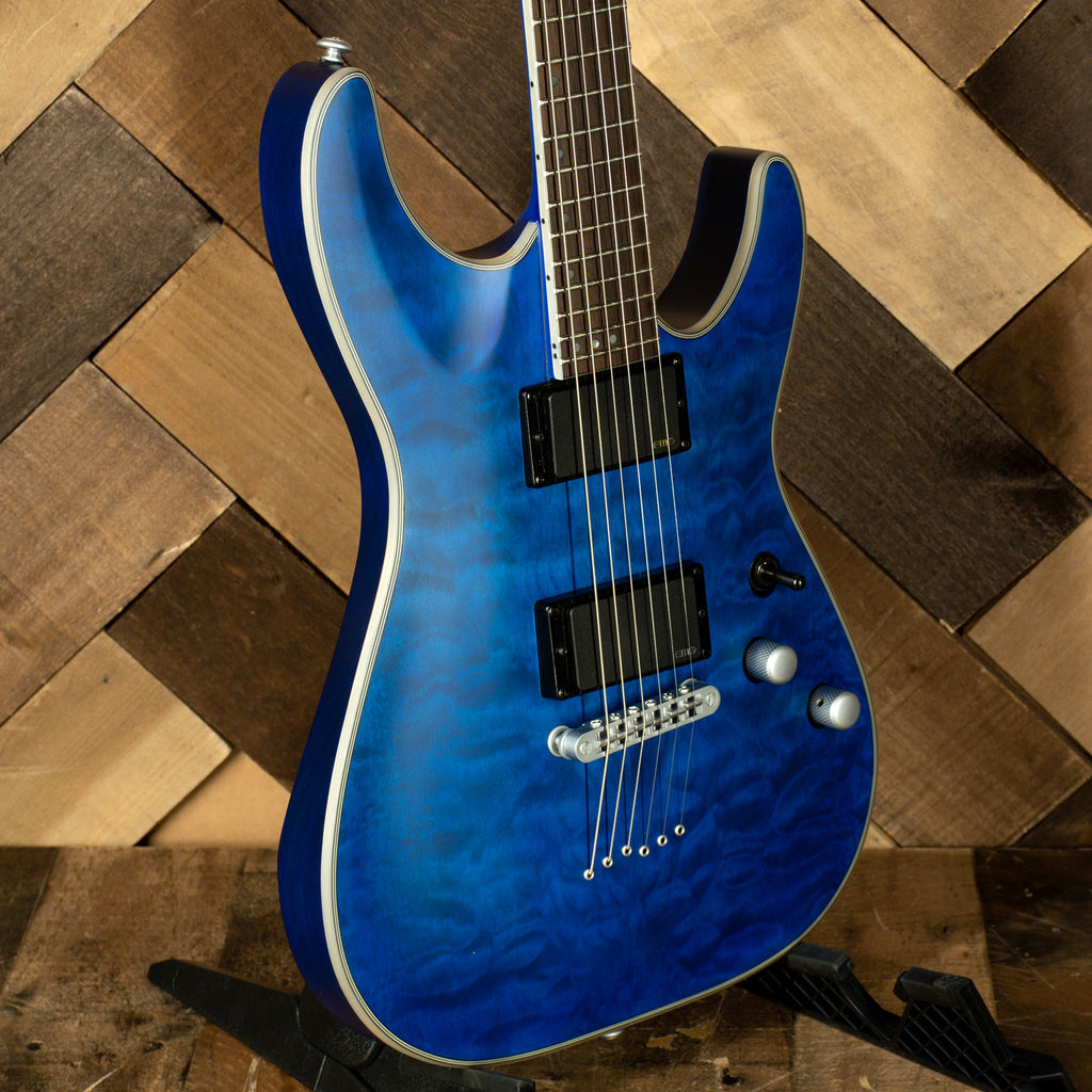 SCHECTER TROUBLE CXT BLUE www.sudouestprimeurs.fr