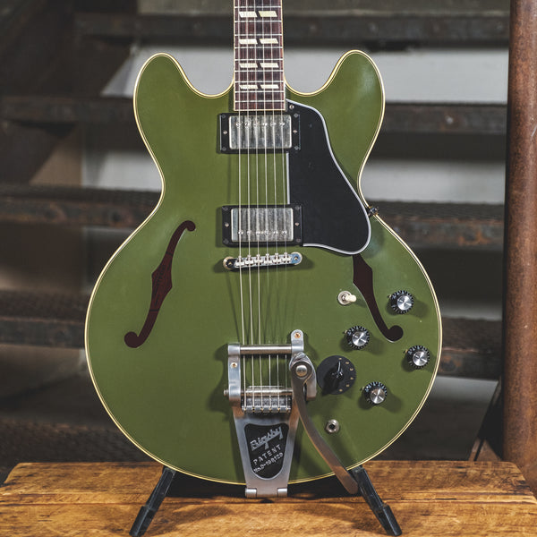 Gibson 2016 1964 ES-345 Olive Drab With Bigsby And OHSC - Used