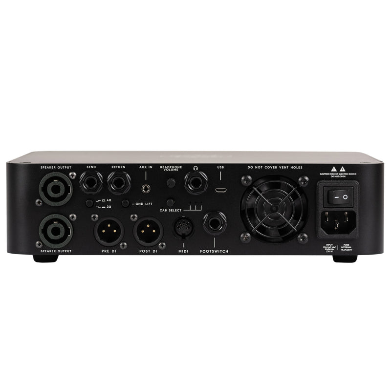 Darkglass Microtubes 900 V2 Bass Amplifier Head, 900 Watt, Black