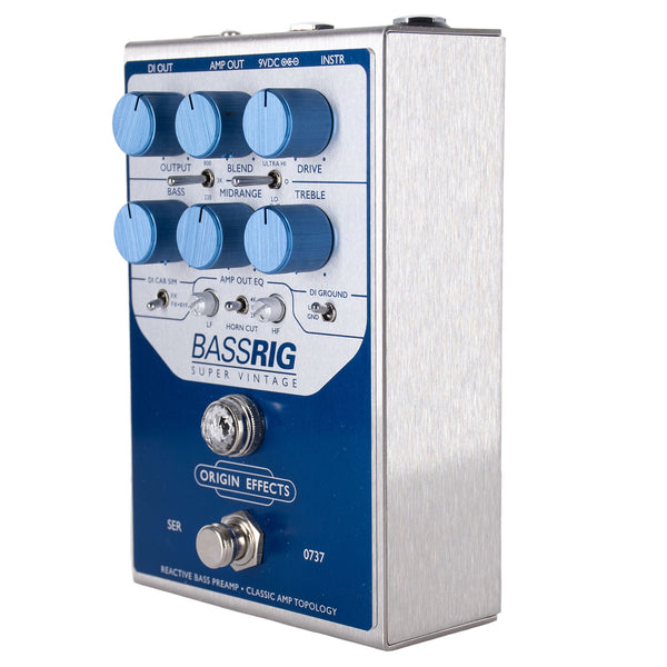 Origin Effects BassRig Super Vintage Bass Preamp Pedal