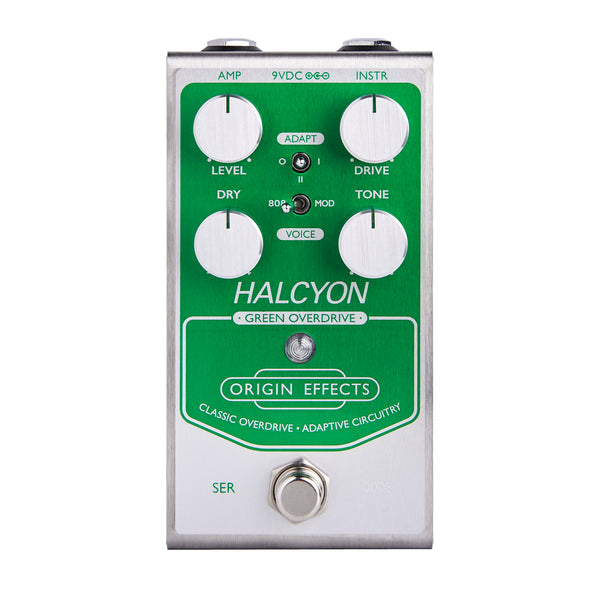 Origin Effects Halcyon Green Overdrive Effect Pedal