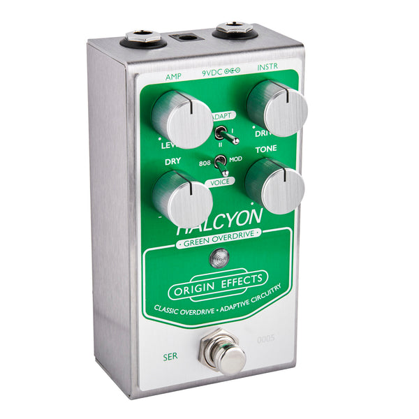 Origin Effects Halcyon Green Overdrive Effect Pedal