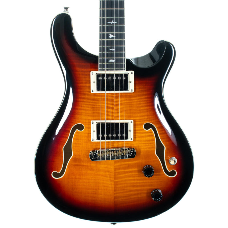 PRS SE Hollowbody II, Tricolor Sunburst