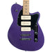 Reverend Charger 390 Electric Guitar, Roasted Maple Neck, Italian Purple, Russo Music Exclusive