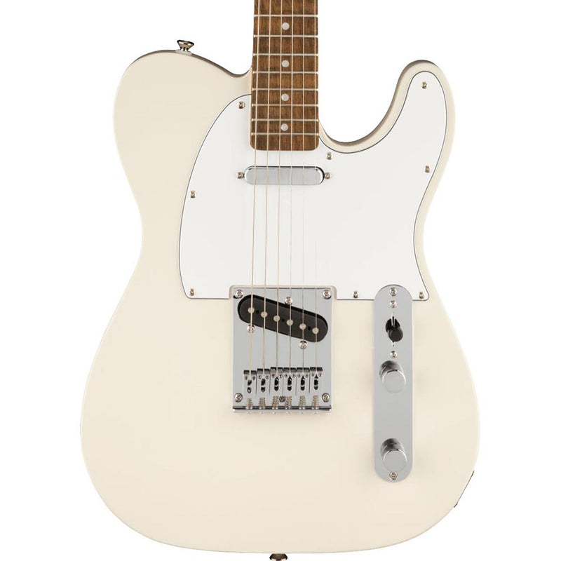 Squier Affinity Series Telecaster Laurel, White Pickguard, Olympic Whi