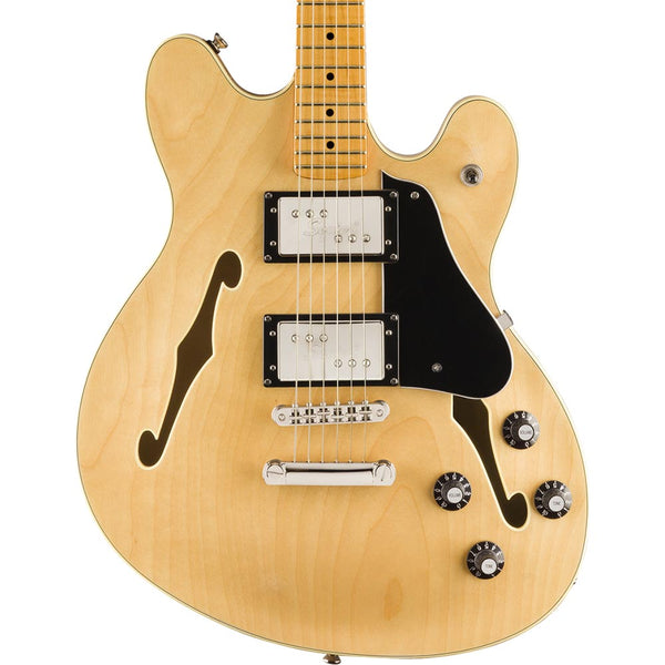 Squier Classic Vibe Starcaster Electric Guitar, Natural, Maple