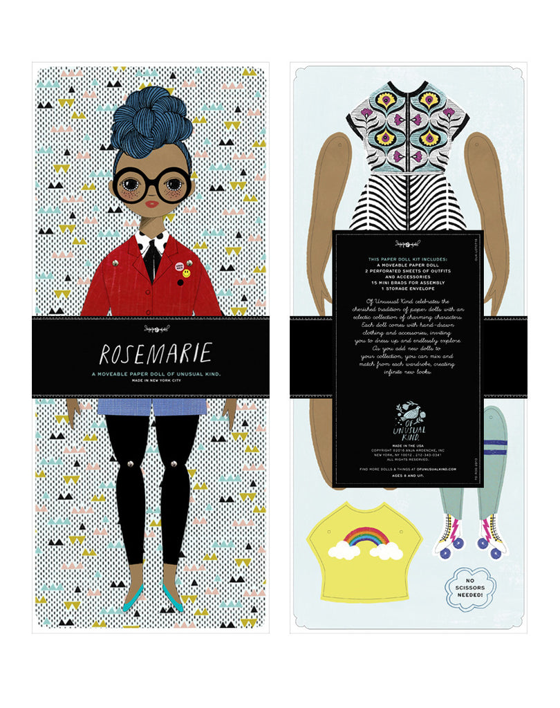 of unusual kind paper dolls