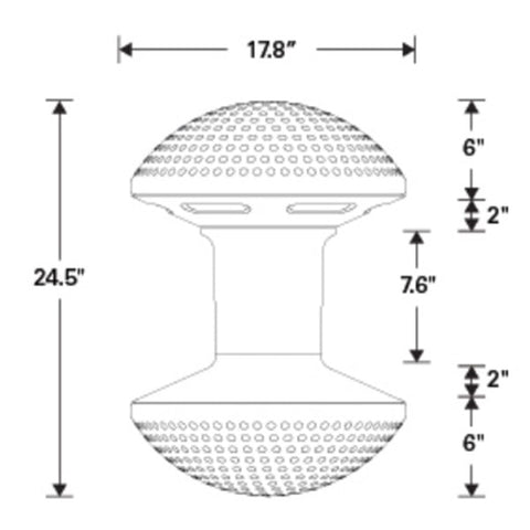 Humanscale Ballo Chair Dimension