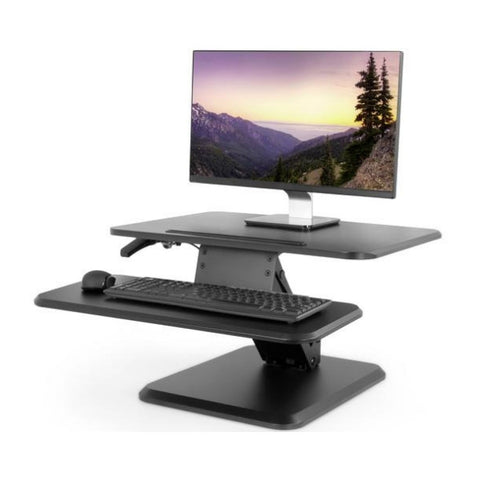 Compact standing desk converters collection