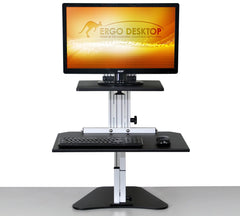 Ergo Desktop Kangaroo Junior Standing Desk front view