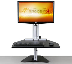 Ergo Desktop Kangaroo Pro Standing Desk front view