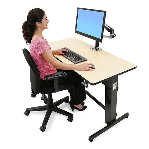 Ergotron Workfit D 3D View Sitting