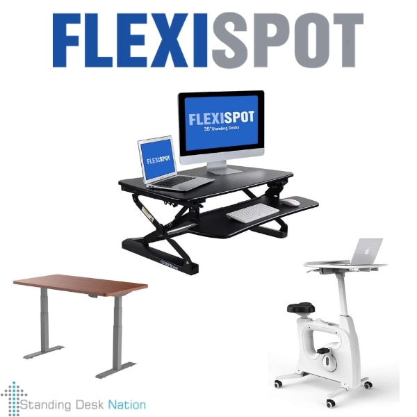 Flexispot Standing Desks, Flexispot Standing Desk Converters and Flexispot Desk Bikes