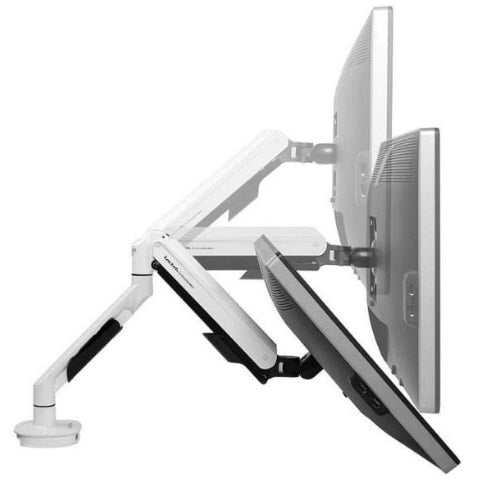 Loctek Q7 Single Monitor Arm Side View