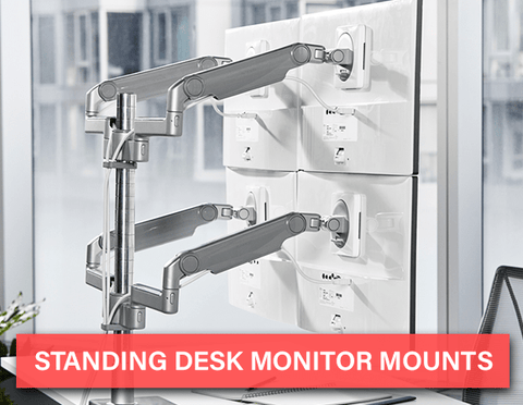 Standing Desk Monitor Mounts