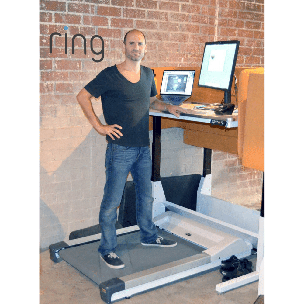 InMovement Unsit Treadmill Desk at the Ring offices