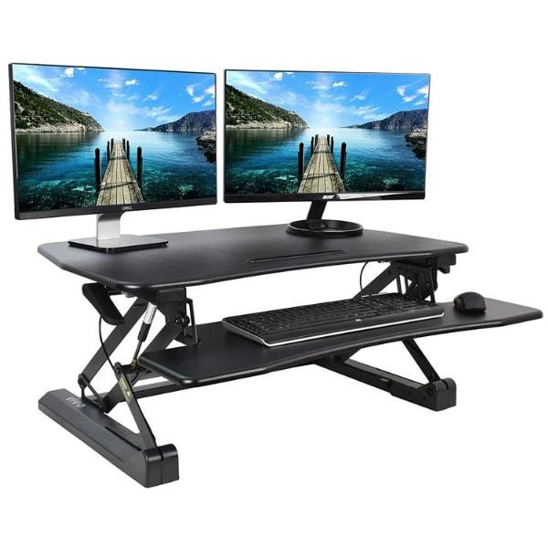 Vivo Desk V000DB Deluxe Standing Desk Converter