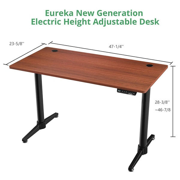 Eureka Height Adjustable Electric Standing Desk Standing Desk Nation