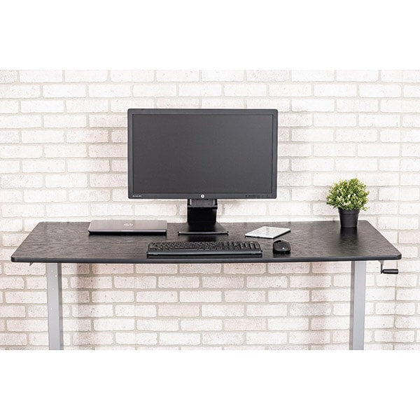 Luxor 60 Crank Adjustable Stand Up Desk Standup Cf60 Standing