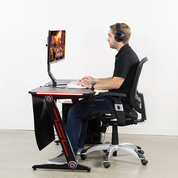 Vivo Z Shaped 47 Gaming Desk Standing Desk Nation