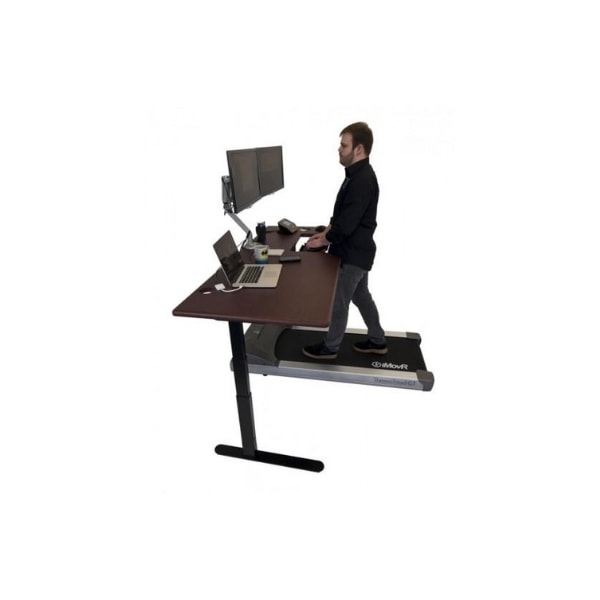 Imovr Lander Treadmill Desk With Steadytype Keyboard Standing