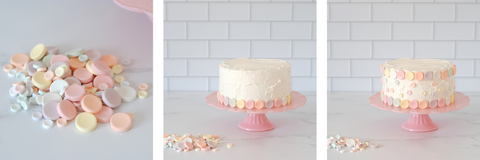 smarties cake