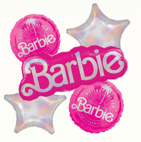 Barbie Balloons for Barbie Birthday Party