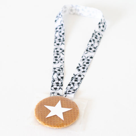 soccer medal party favors for soccer birthday party