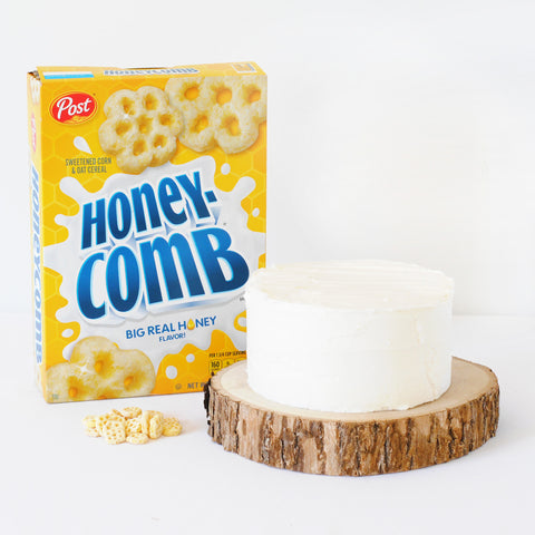 Honeycomb Cereal for Sweet as can BEE cake | Avalon Sunshine