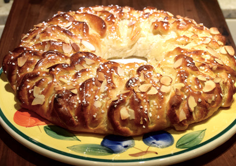 Almond and Cardamom Wreath