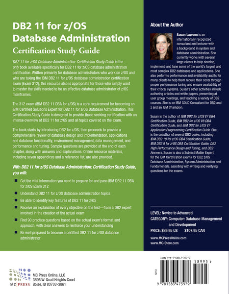 Db2 11 For Z Os Database Administration Certification