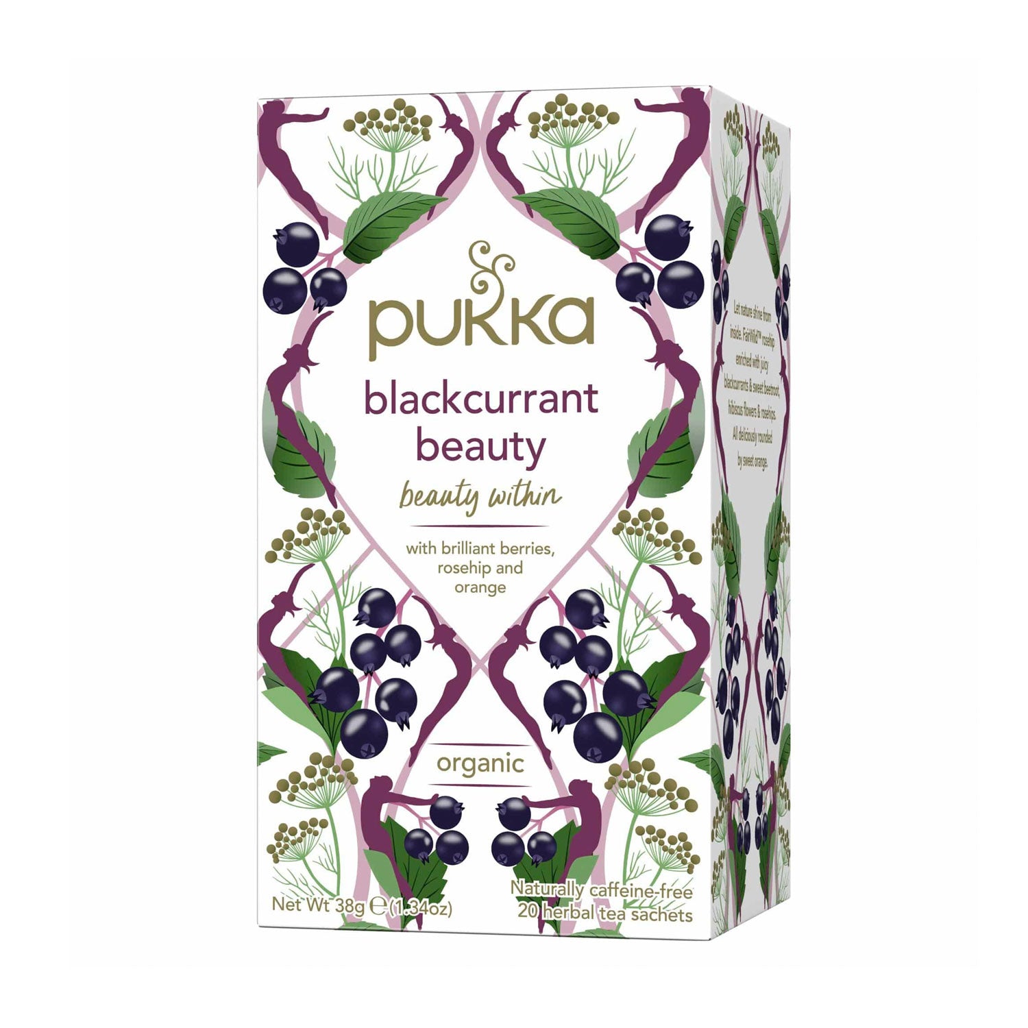 Billede af Pukka organic Black current beauty - 20 stk - brev te