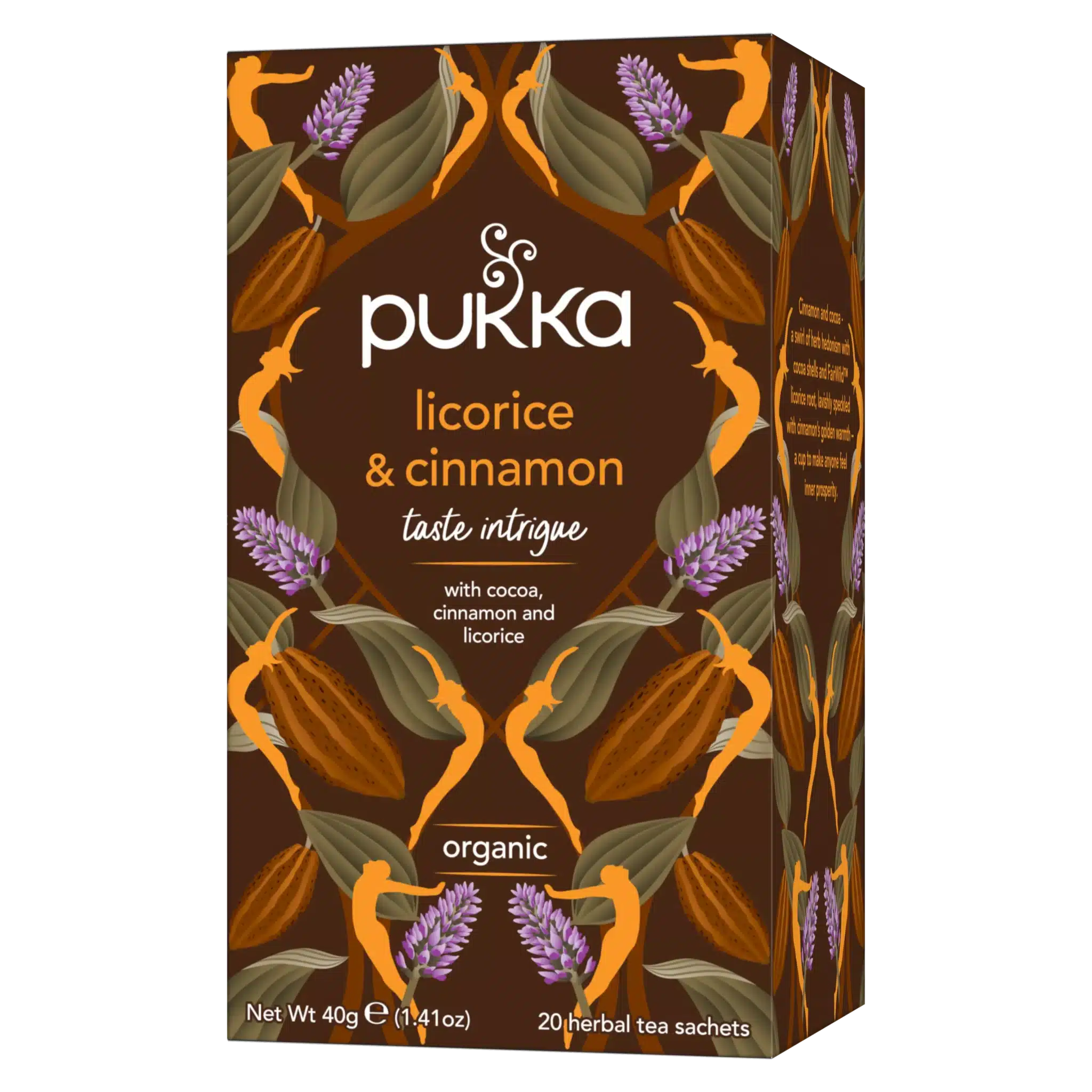 Billede af Pukka Licorice & cinnamon te organic - 20 stk - brev te