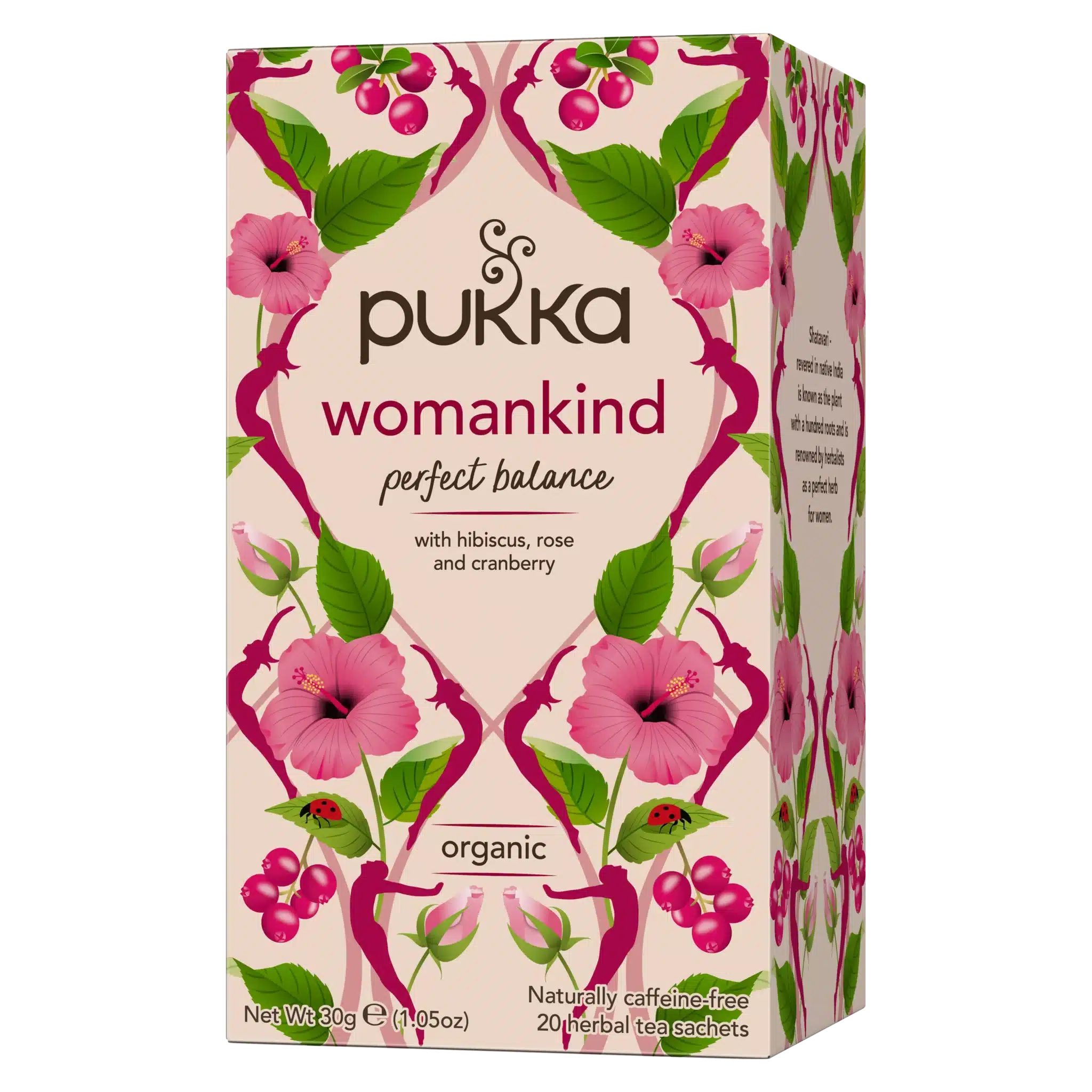 Billede af Pukka Womankind te organic - 20 stk - brev te