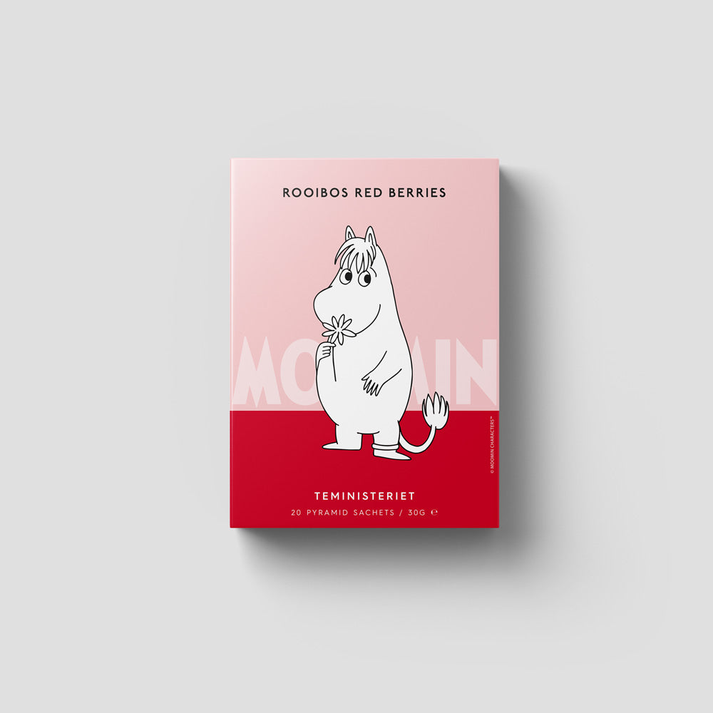 Billede af Moomin Rooibos Red Berries - 20 stk - brev te