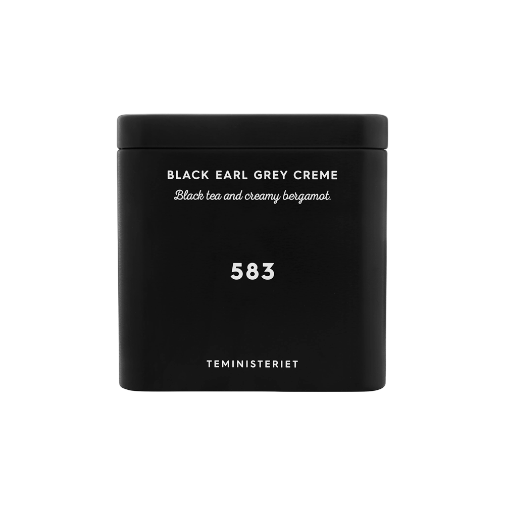 Billede af 583 Black earl grey creme, teministeriet - 100g - dåse