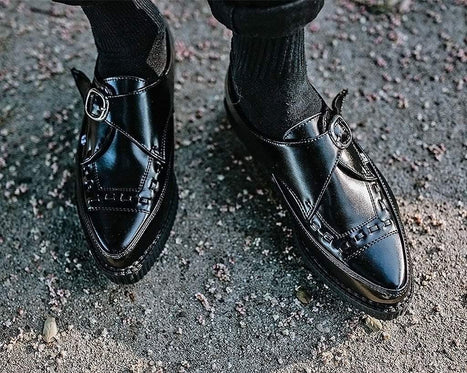 mens pointed creepers