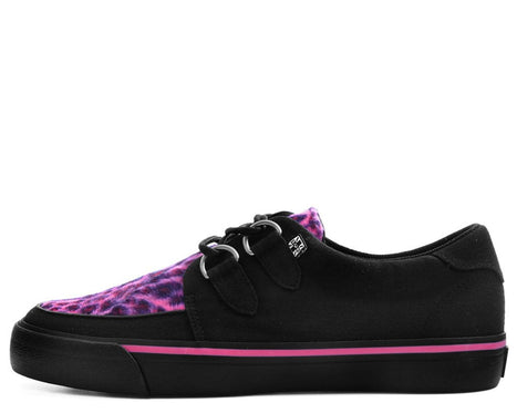 \u0026 Pink Leopard D-Ring Vegan VLK Sneakers