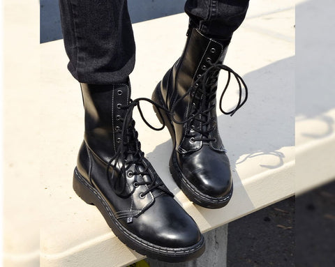 tuk buckle boots