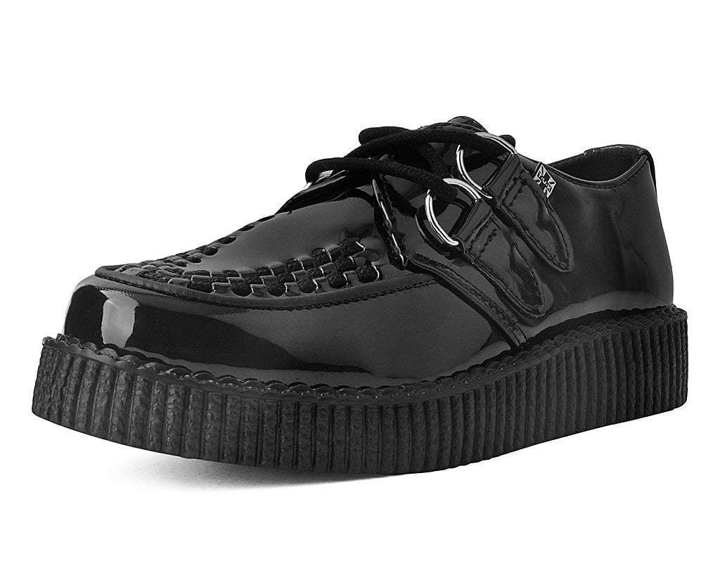 Black Patent Vegan Viva Low Shoes