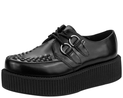 patent leather creepers