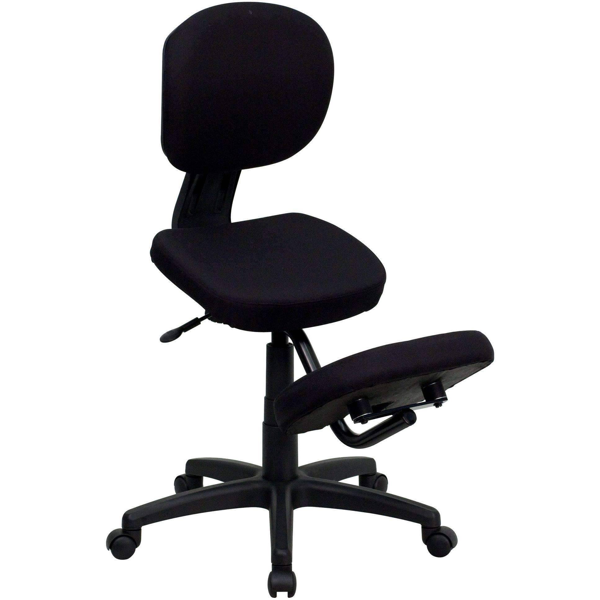 Buy Ergonomic Kneeling Office Chair w/ Back & Handles in Fabric in Orlando