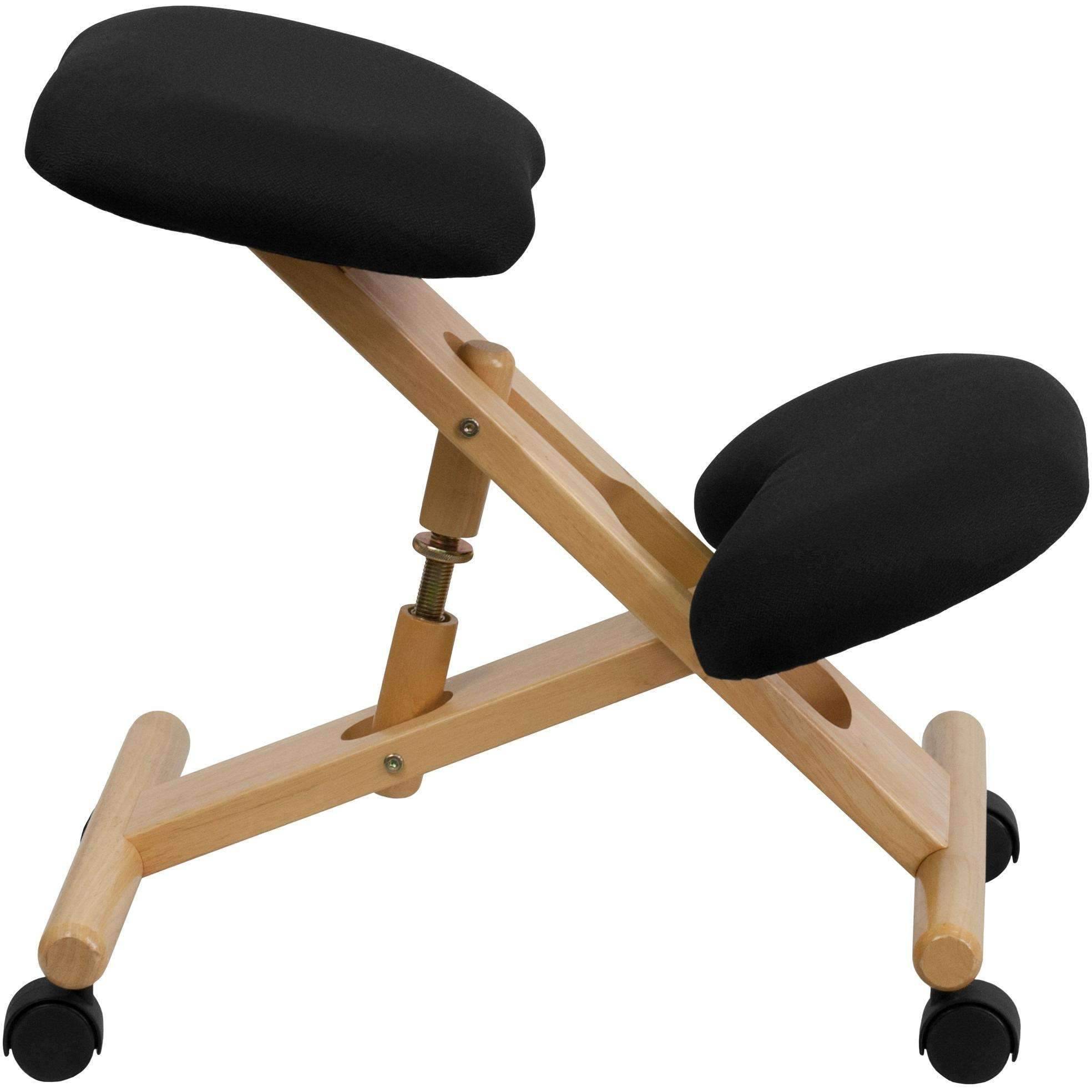 Ergonomic Posture Office Kneeling Saddle Chair — Rickle.