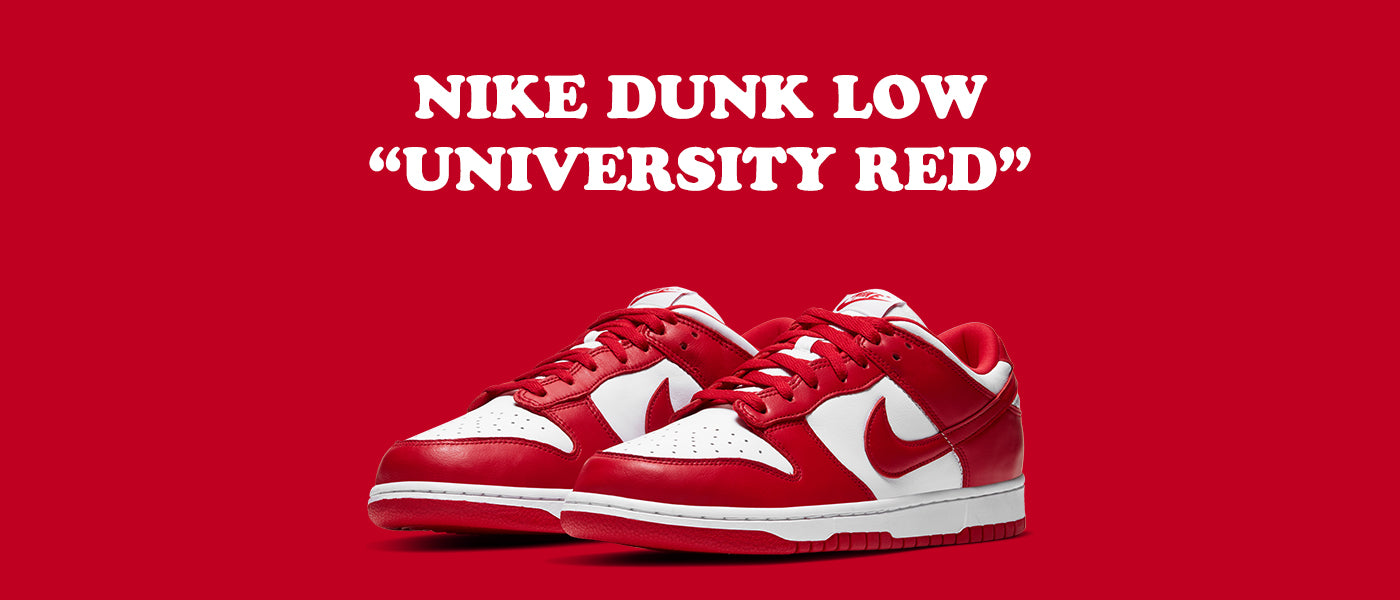 Babosa de mar girar Transparente Nike Dunk Low SP "University Red" Raffle – Off The Hook