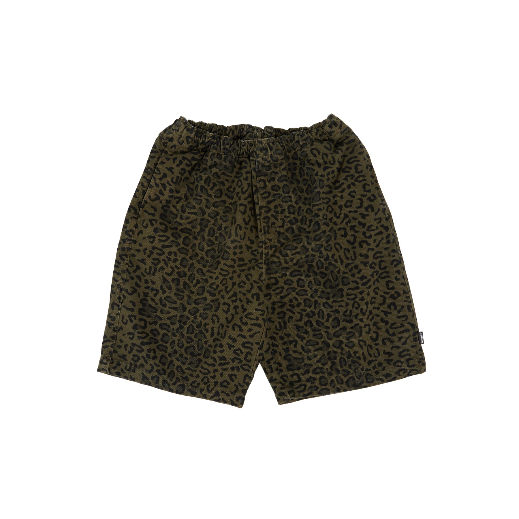 在庫日本製】 STUSSY - STUSSY LEOPARD BEACH SHORT ステューシー