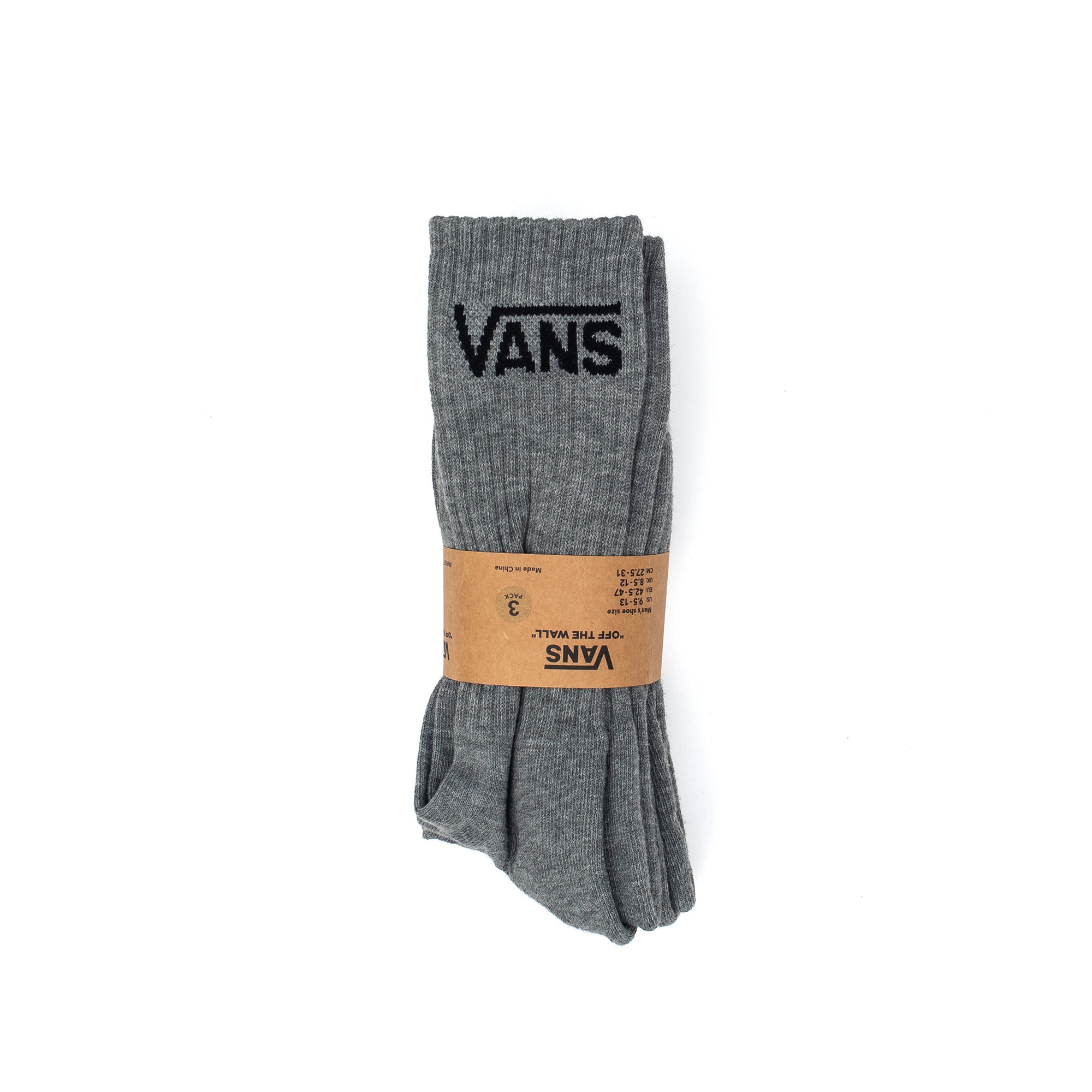 vans socks grey