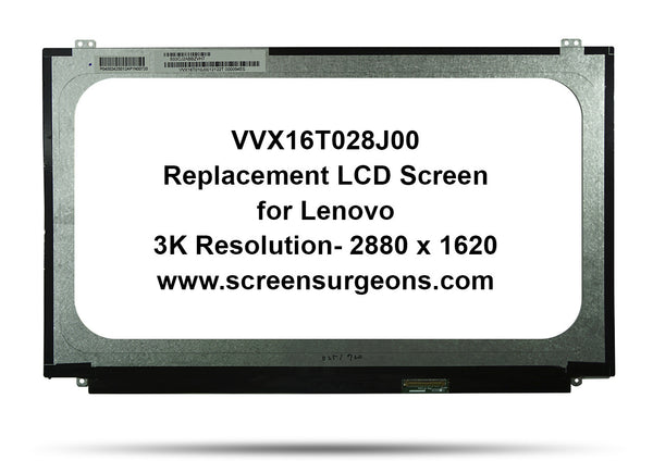 YHtech適用修理交換用ThinkPad W550s 3K (2880x1620) 液晶パネル VVX16T028J00 